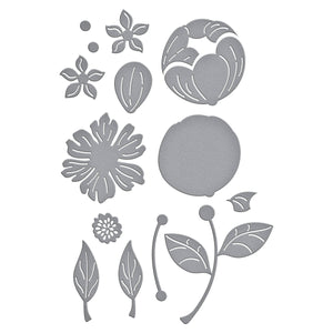 Gorgeous You Florals Etched Dies