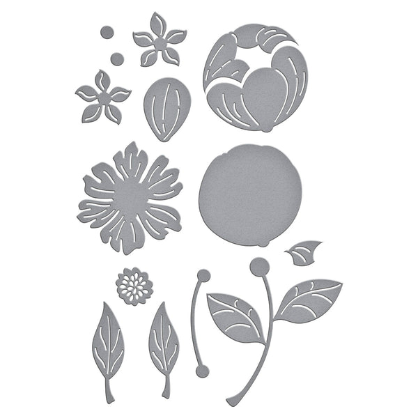 Gorgeous You Florals Etched Dies