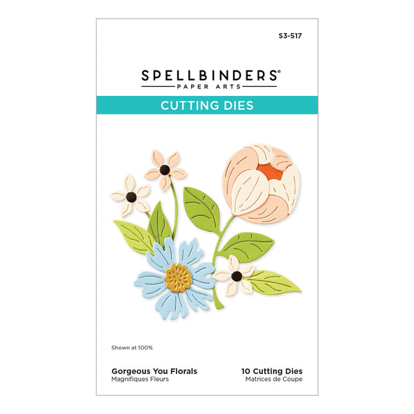 Gorgeous You Florals Etched Dies
