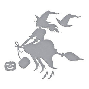 Witchin' Heels Etched Dies from the Happy Haunting Collection
