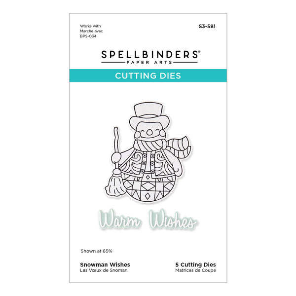Snowman Wishes Press Plates + Free Gift Dies - BetterPress Society July 2026