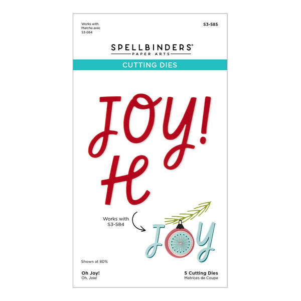 Oh Joy! Etched Stitching Dies