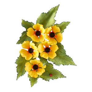 Black-Eyed Susan Vine Etched Dies by Susan Tierney-Cockburn