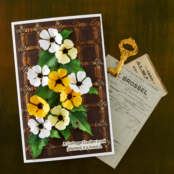Black-Eyed Susan Vine Etched Dies by Susan Tierney-Cockburn
