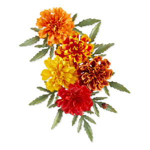 Marigold Etched Dies by Susan Tierney-Cockburn