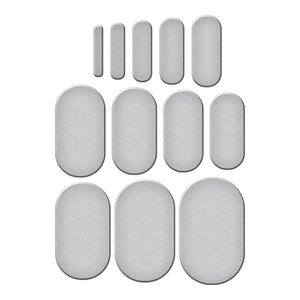 Essential Modern Ovals Etched Dies from the Sealed for Summer Collection