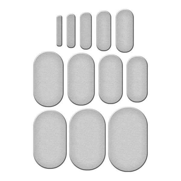 Essential Modern Ovals Etched Dies from the Sealed for Summer Collection