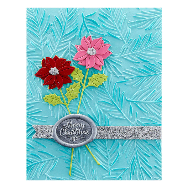 Sealed Christmas Sprigs Etched Dies from the Sealed for Christmas Collection