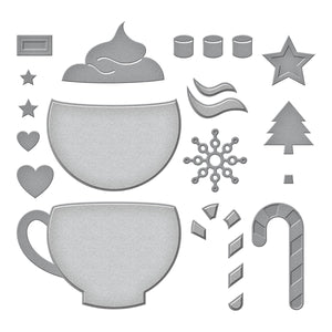 Merry Mug Creations Etched Dies from the Merry Mug & Circle Delights Collection by Nichol Spohr
