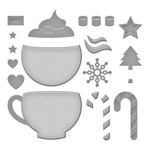 Merry Mug Creations Etched Dies from the Merry Mug & Circle Delights Collection by Nichol Spohr