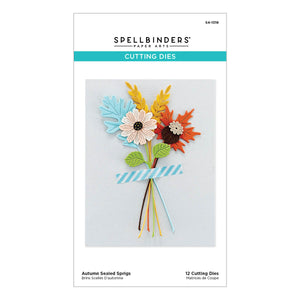 Autumn Sealed Sprigs Etched Dies from the Serenade of Autumn Collection
