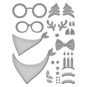 Cats and Pugs Accessories Etched Dies from the Bibi's Cats and Pugs Collection by Bibi Cameron