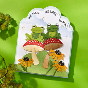 Jump for Joy Sentiments Clear Stamp Set