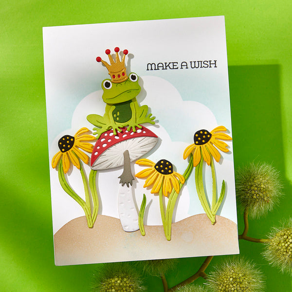 Jump for Joy Sentiments Clear Stamp Set