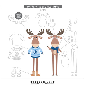 Dancin' Moose Klondike Etched Dies