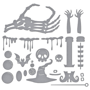 Boos! Cocktails Etched Dies from the Happy Hour Collection