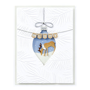 Mantel Decorations Etched Dies from the Timeless Trees Collection by Simon Hurley