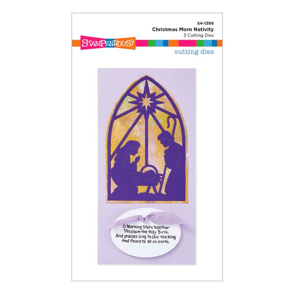 Christmas Morn Nativity Etched Dies from the Season of Wonder Collection by Stampendous