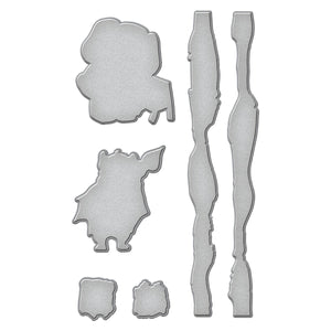 Inspired Etched Dies for Coordinating Stamp Set by Simon Hurley