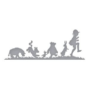 Pooh & Friends Silhouette Etched Dies with Simple Stories