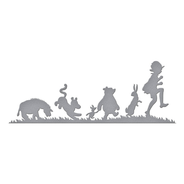 Pooh & Friends Silhouette Etched Dies with Simple Stories