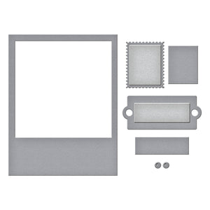 Memory Frames Etched Dies with Simple Stories