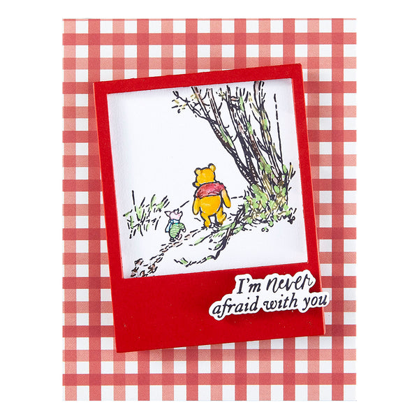 Memory Frames Etched Dies with Simple Stories