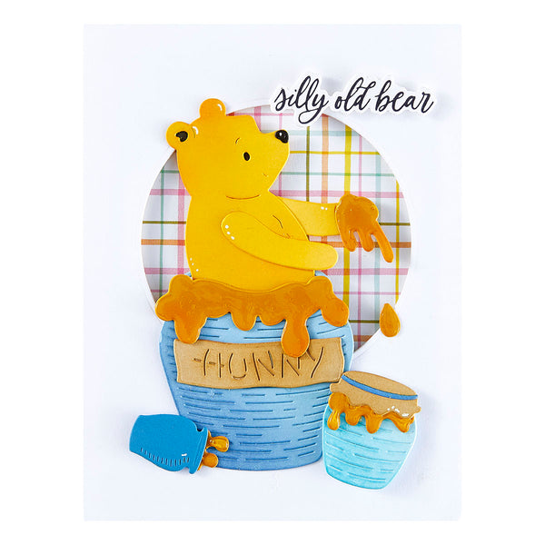 Pooh's Hunny Pot Etched Dies with Simple Stories