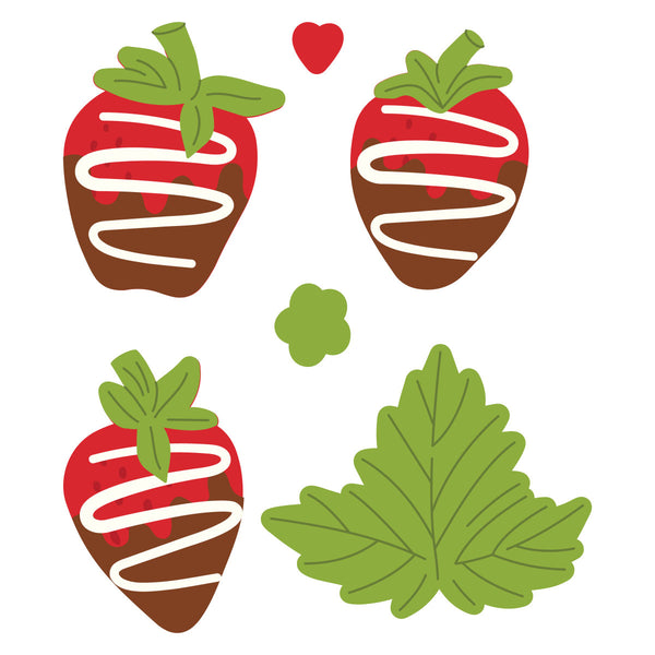 Berry Best Etched Dies for Coordinating Stamp Set By Simon Hurley