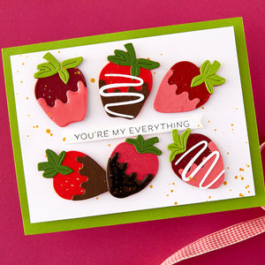 Berry Best Etched Dies for Coordinating Stamp Set By Simon Hurley