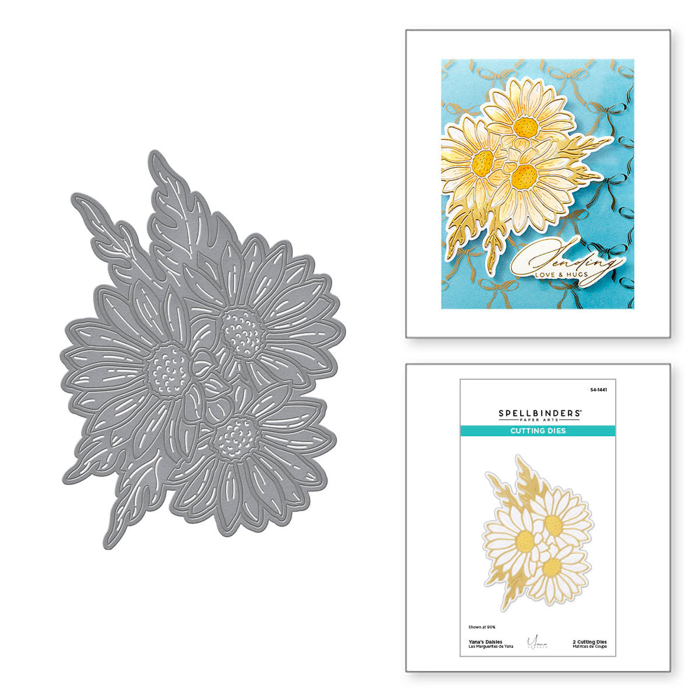 Yana's Daisies Etched Dies by Yana Smakula