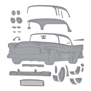 Classic Car Etched Dies by Mindy Eggen