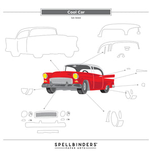 Classic Car Etched Dies by Mindy Eggen