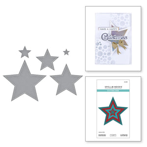 Essential Stars Etched Dies by Lisa Horton
