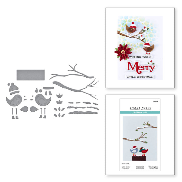 Little Birdies Etched Dies by Lisa Horton