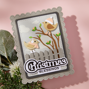 Little Birdies Etched Dies by Lisa Horton