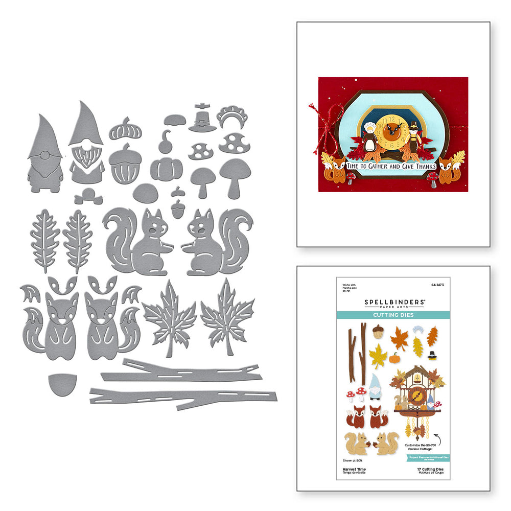 Harvest Time Etched Dies