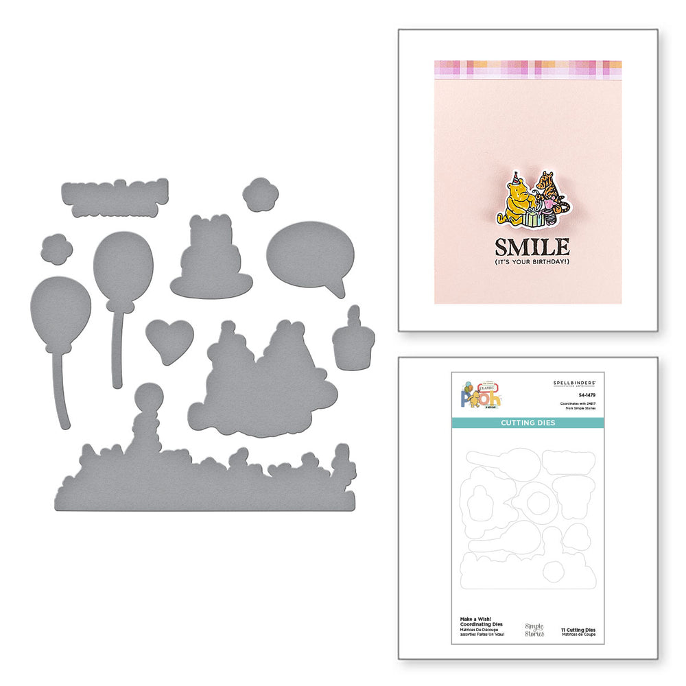 Make A Wish! Etched Dies for Coordinating Stamp Set