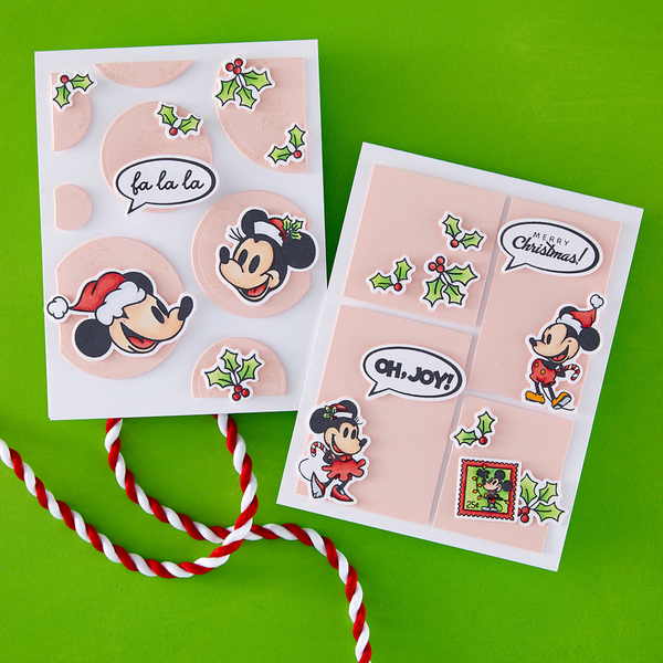 Say Cheese Classic Mouse Christmas Etched Dies for Coordinating Stamp Set with Simple Stories