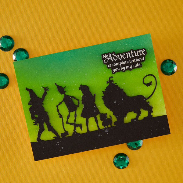 Wonder of Oz Sentiments Press + Foil Plate & Die Set by Graphic45