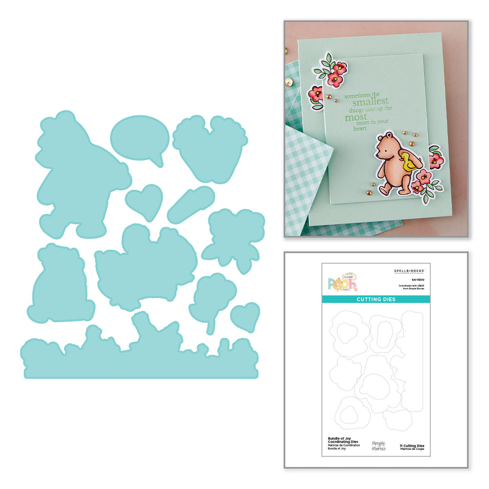 Bundle of Joy Coordinating Etched Dies with Simple Stories