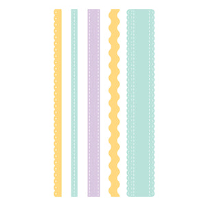 Ribbon & Trim Etched Dies with Simple Stories