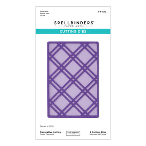 Decorative Lattice Etched Dies by Lisa Horton