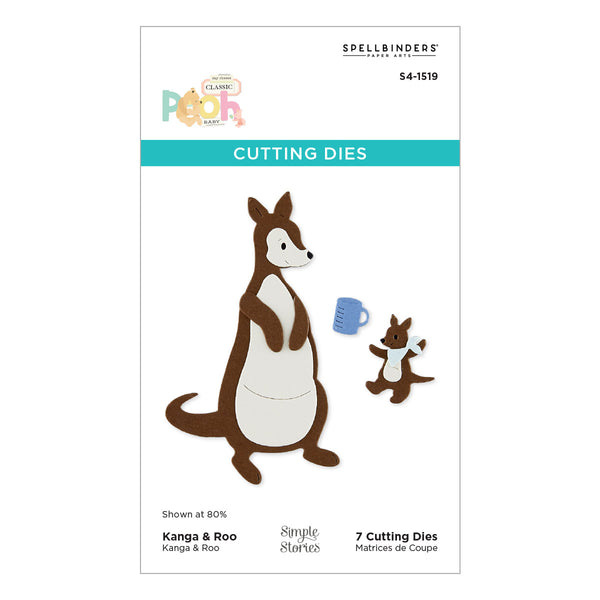 Kanga & Roo Characters Etched Dies with Simple Stories