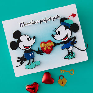 Classic Mouse Love Etched Dies
