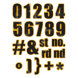 Rustic Legend Numbers Etched Dies for Coordinating Stamp Set with Simple Stories
