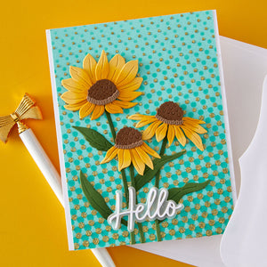 Cascading Dots 3D Embossing Folder by Simon Hurley