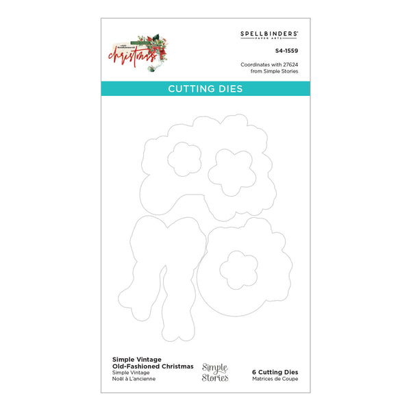 Simple Vintage Old-Fashioned Christmas Stamp & Die Bundle by Simple Stories