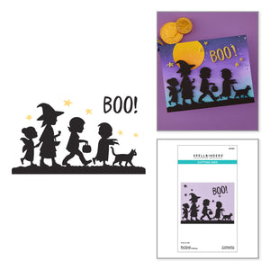 Boo Parade Etched Dies