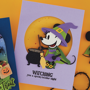 Classic Mouse Trick-or-Treat Accessories Etched Dies